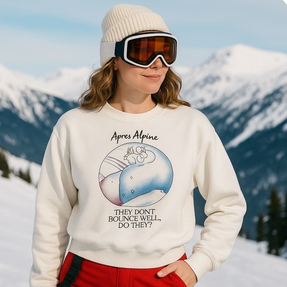 Vintage 1987 apex alpine kimball concepts bunny sweater - Picture 1 of 5